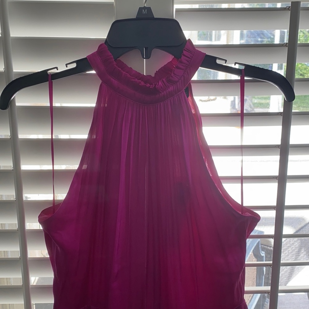 Banana Republic soft satin midi dress